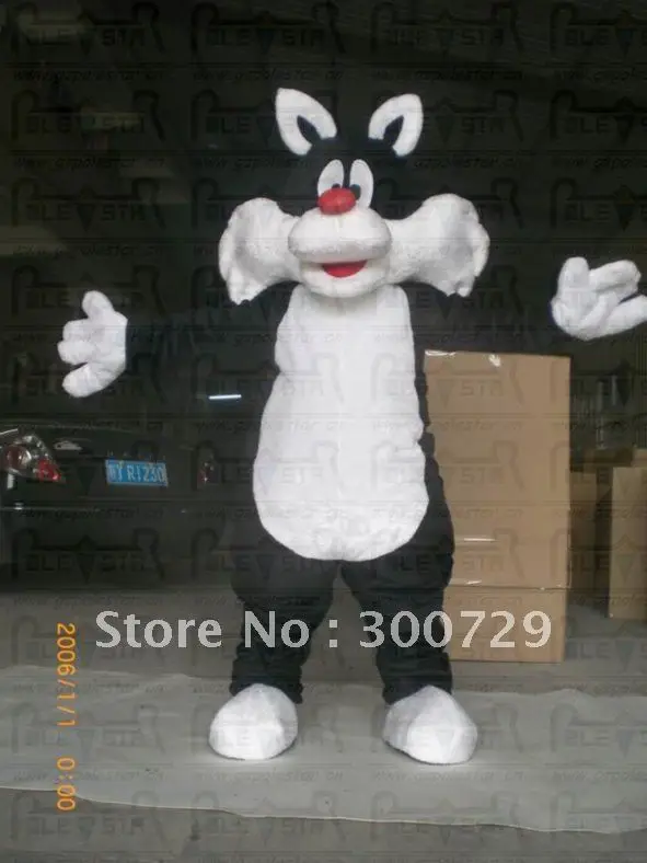 New Adult Character top quality Black Cat Mascot Costume Halloween Christmas Dress Full Body Props Outfit Mascot Costume