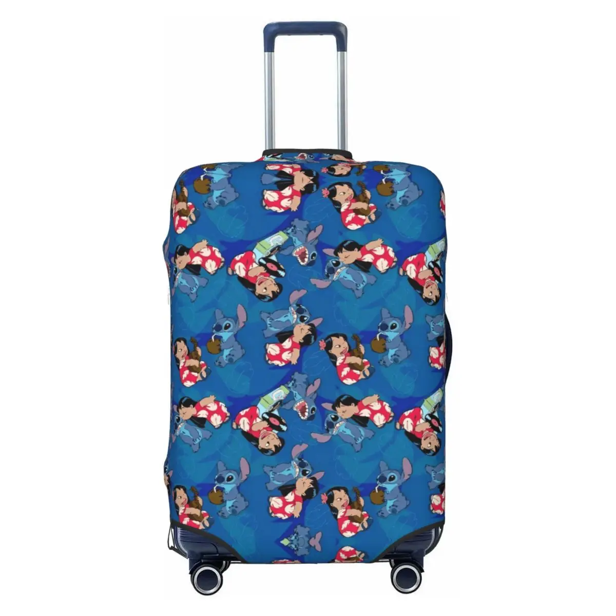 

Lilo And Stitch Suitcase Cover Holiday Strectch Luggage Accesories Travel Protector