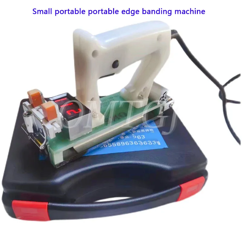 220V Portable Woodworking Edge Banding Machine Edge Bander For Self-adhesive Edge Banding