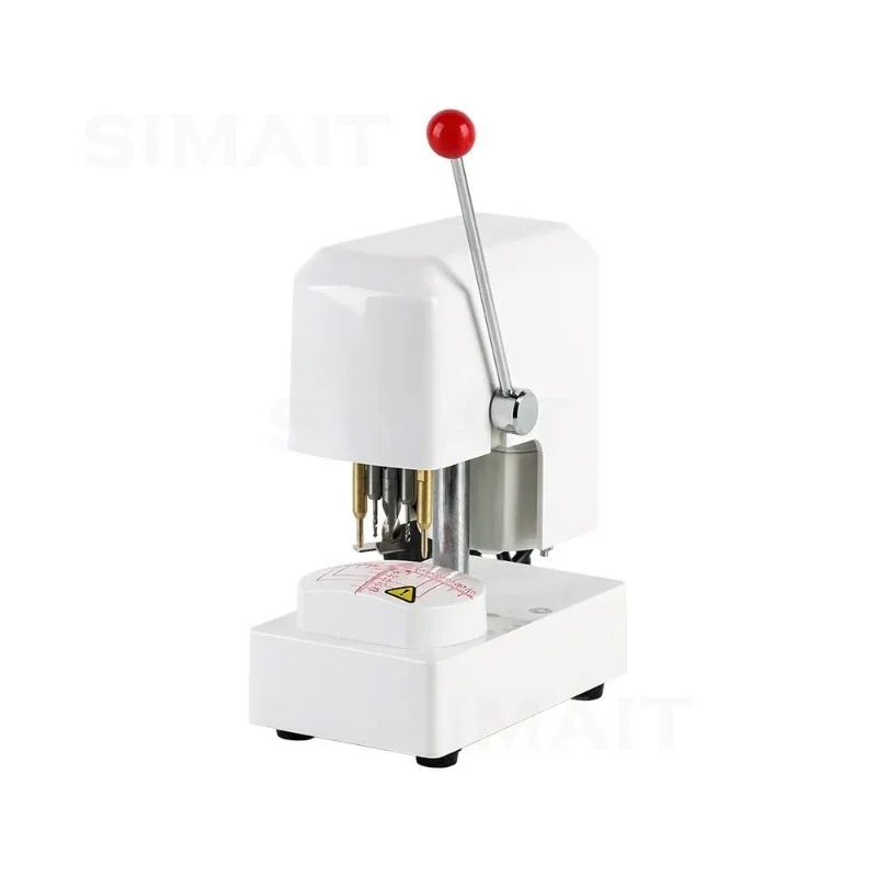 Optical Glasses Lens Template Punching Machine Three Eye Drilling Machine Spectacle Processing Workshop Equipment
