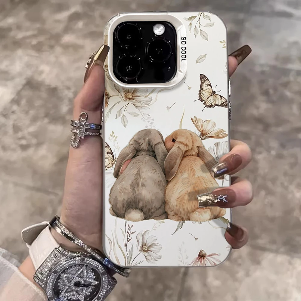 Niedliche Erdbeer-Häschen-Handyhülle für Xiaomi Redmi Note 17 Pro Max Hüllen Redmi Mi 11 Lite 5G 14 15 14T 15T 13T Pro Drop Fundas – Detail 6