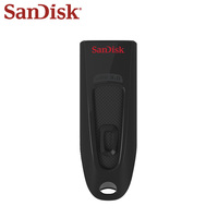 SanDisk CZ48 USB3.0 Flash Drive High Speed MAX up to 130MB/s  Fat32 Original Pen Drive 16GB 32GB 64GB 128GB 256GB 512GB Pendrive