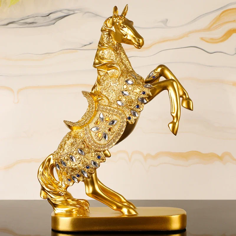 

Jump Horse Ornament Decoration Crafts Office Study Furnishings Housewarming Opening-up Gifts