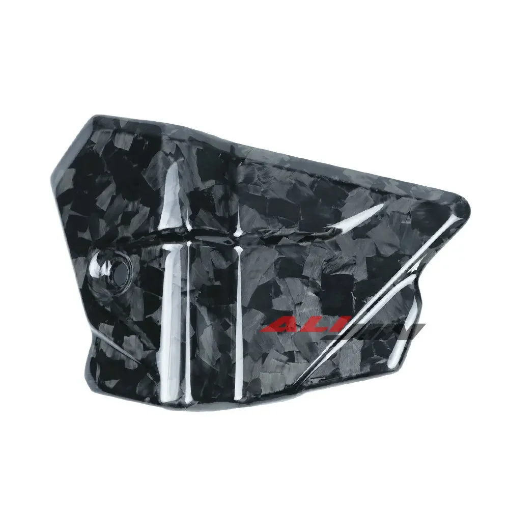 Para BMW S1000RR 2019-2023 M1000RR M1000R cubierta de cable eléctrico de motocicleta de fibra de carbono Real carenado lateral Kit Protector