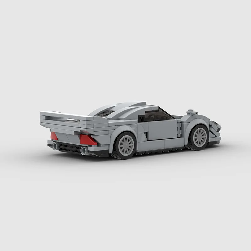 MOC CLK GTR V2 Supercar Building Blocks Small‑Particle DIY Racing Car Model Educational Assembly Toy Desktop Collectible Gift view 6