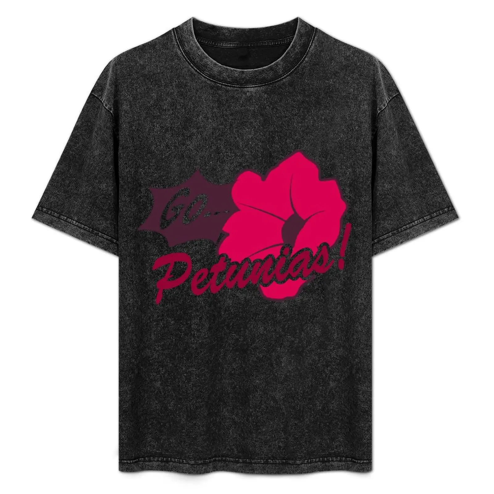 

Get Now Women's Go Petunias T-Shirt aesthetic clothes Aesthetic clothing Blouse mens cotton t shirts