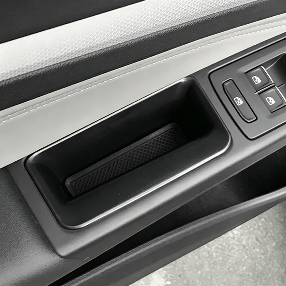 Auto-Türaufbewahrungsbox für Volkswagen VW Golf 8 MK8 GTI GTE R 2020 - 2026 Türen Armlehnen-Organizer Zubehör – Detail 3