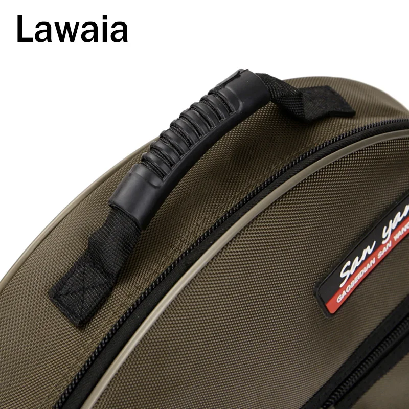 Lawaia Fish Bag Single Layer Round Package Fishing Chair Backpack Matching Fish Care Bags Hand Fishing Net Package Diameter 46cm