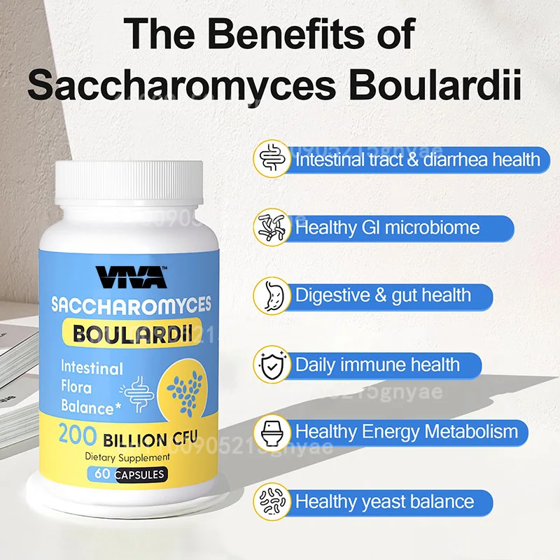 

Пробиотики 60 миллиардов КОЕ, мультиштаммовые капсулы с Lactobacillus Acidophilus - для здоровья пищеварения и кишечника