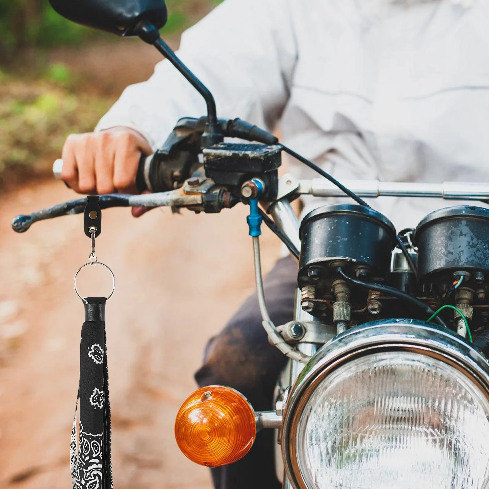 

Motorcycle Handlebar Tassel Hand Grip Fringe Decor Bike Streamers For Girls Motorcycle Decoration Accessories Ride Gear