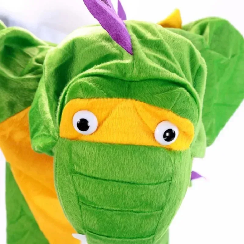 100-145 CM Dinosauro Costumi di Halloween Per I Bambini Festa di Carnevale Tuta Animale Adulto Velluto Ragazzo Palcoscenico Regalo di Giorno dei bambini