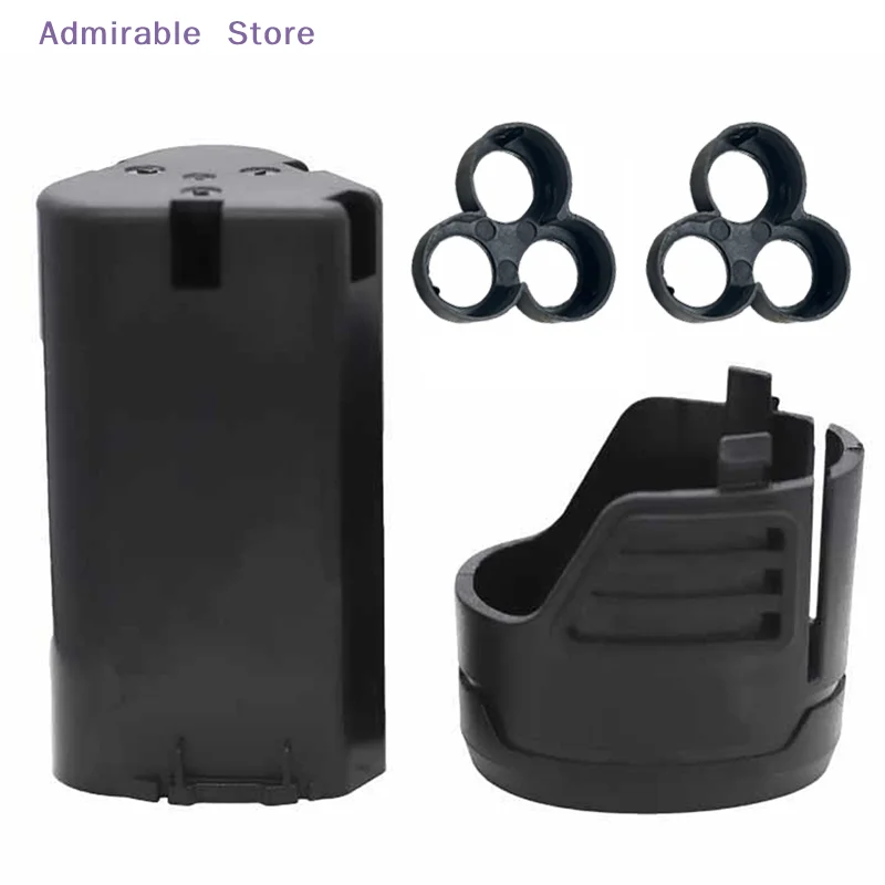 [W]Li-Ion Rechargeable Battery Pack Shell Lithium Electric Drill Rechargeable Battery Case 12V Lithium Battery Case Screw