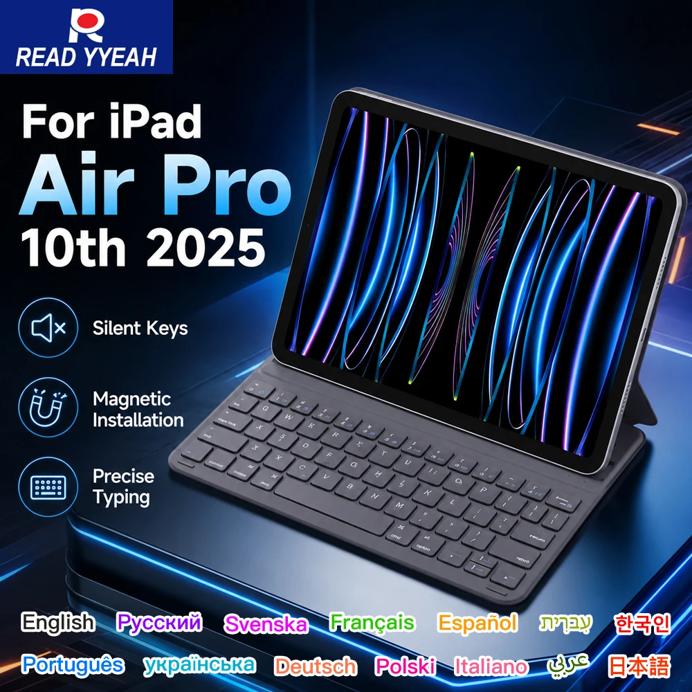 ready-yeah-マジックキーボード-マグネット式-ipad-第11世代-2025-air-11インチ-13インチ-bluetoothキーボード-ipad-air-4-5-6-pro-11-109-ケーススタンド対応