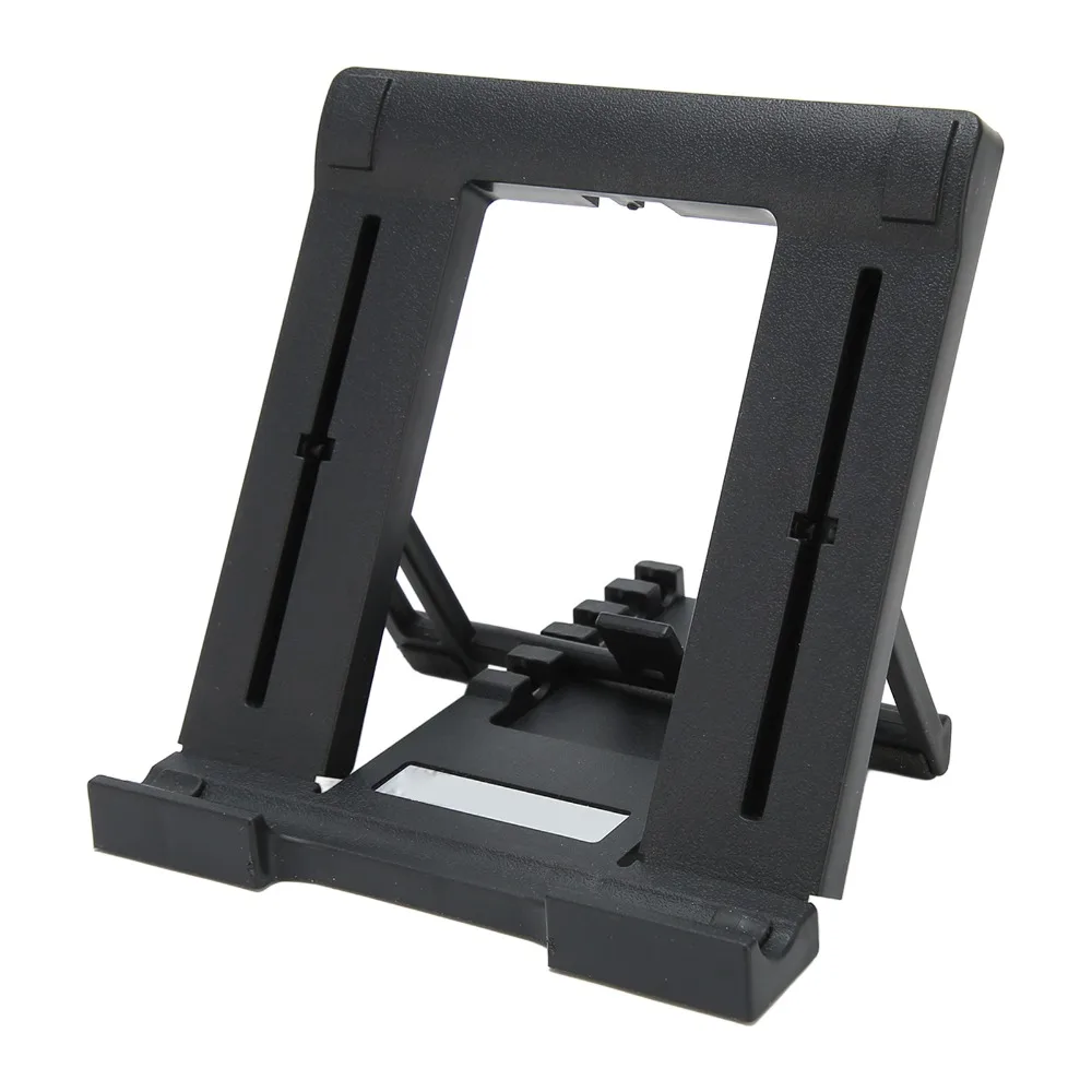 

5 Gears Height Tablet Stand Adjustable Black Desktop Bracket Mobile Phone Stand for 7 - 11 Inch Tablet Electronic Reader Phone