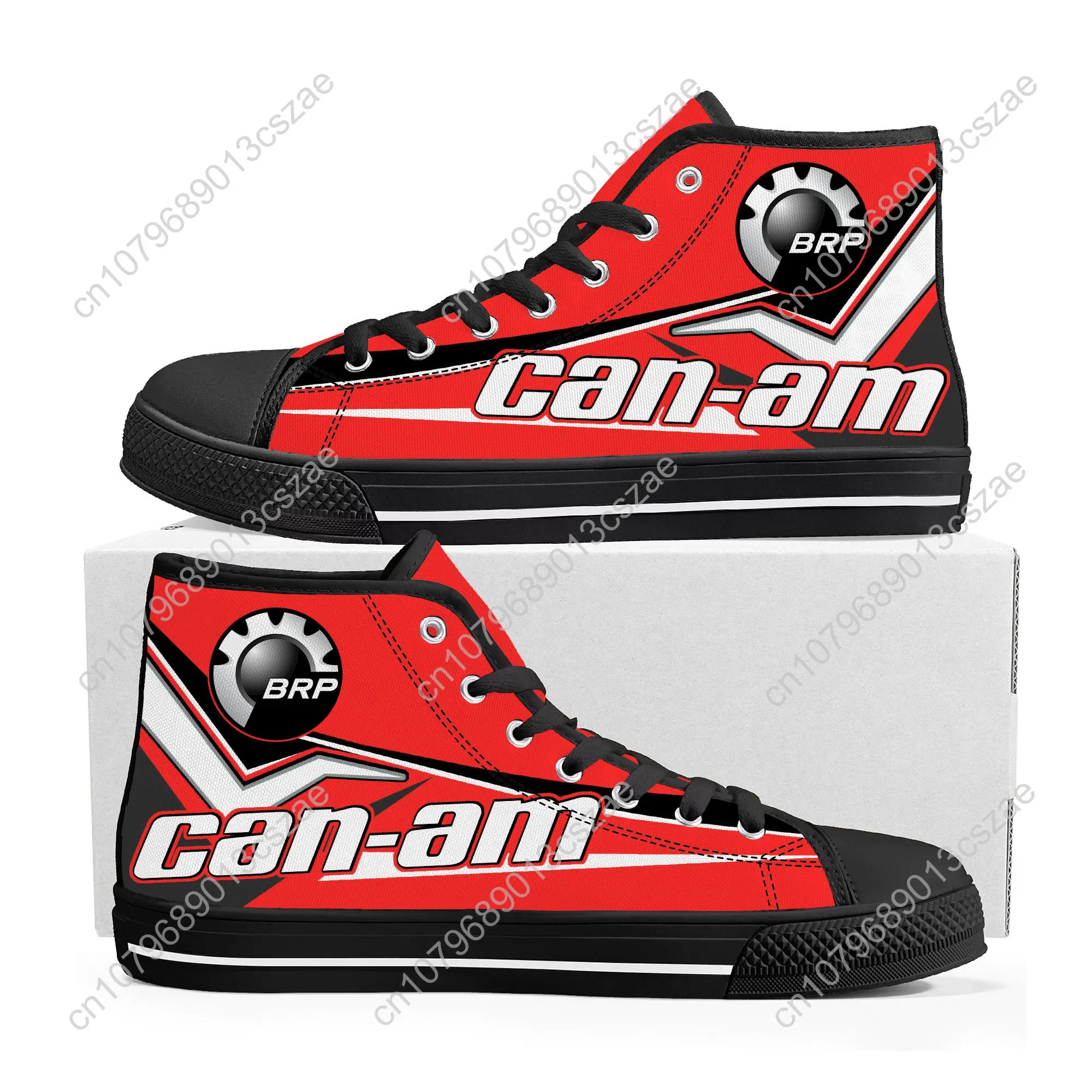 Can-am Shoes High Top Sneakers Mens Womens Teenager High Quality Canvas Sneaker couple Casual Shoe Customize Shoes