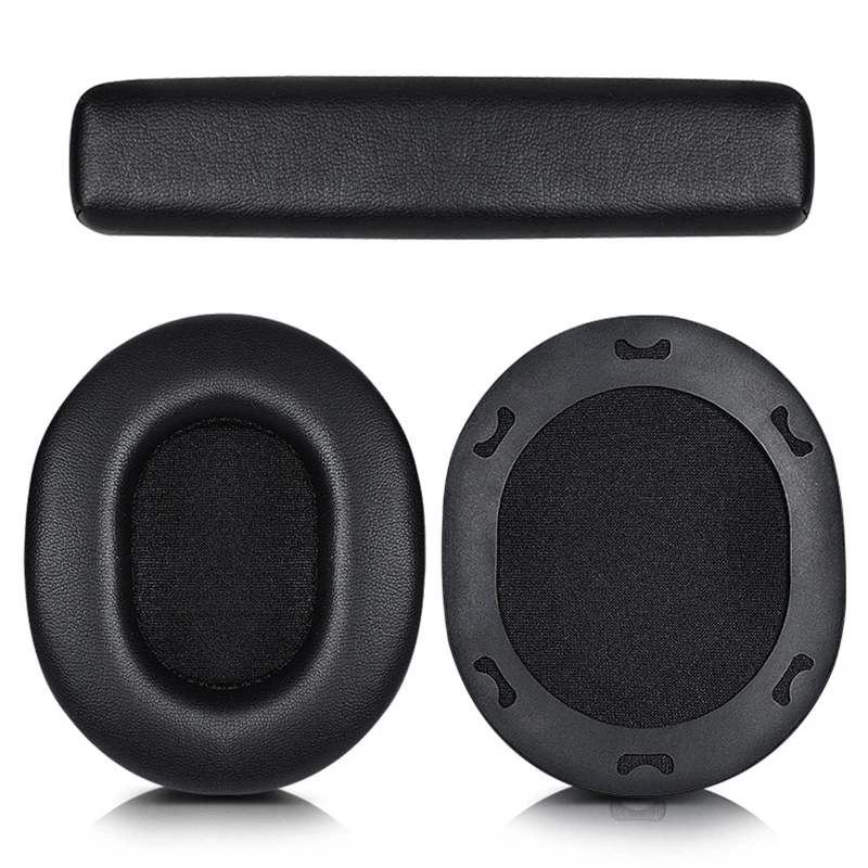 

Easily Replaced Ear Pads forAudio Technica ATH M70X Headphone Thicker Foam Cover Sleeves Earpads Headbeam