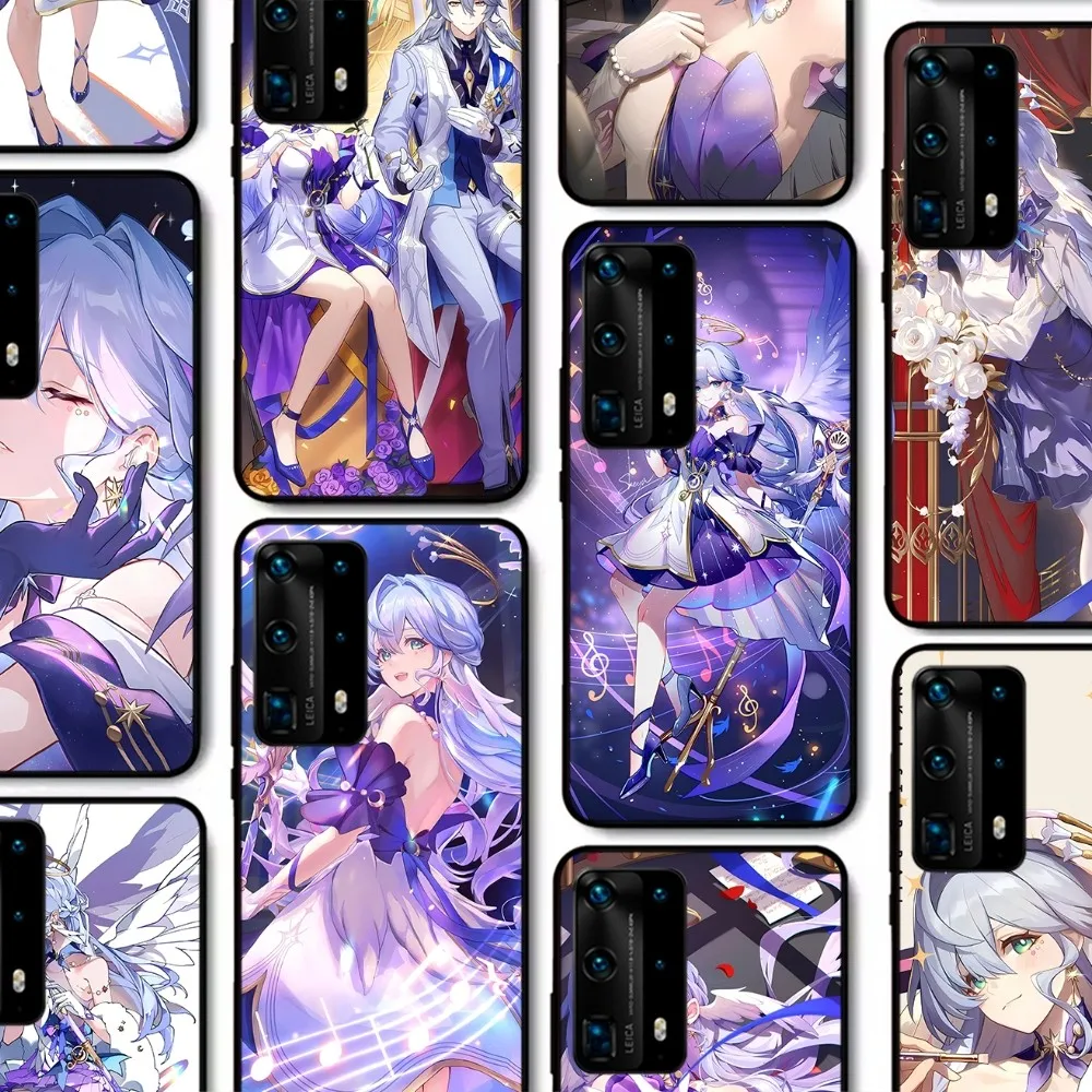 H-Honkai S-Star R-Rail R-Robin Phone Case For Huawei P 8 9 10 20 30 40 50 Pro Lite Psmart Honor 10 lite 70 Mate 20lite