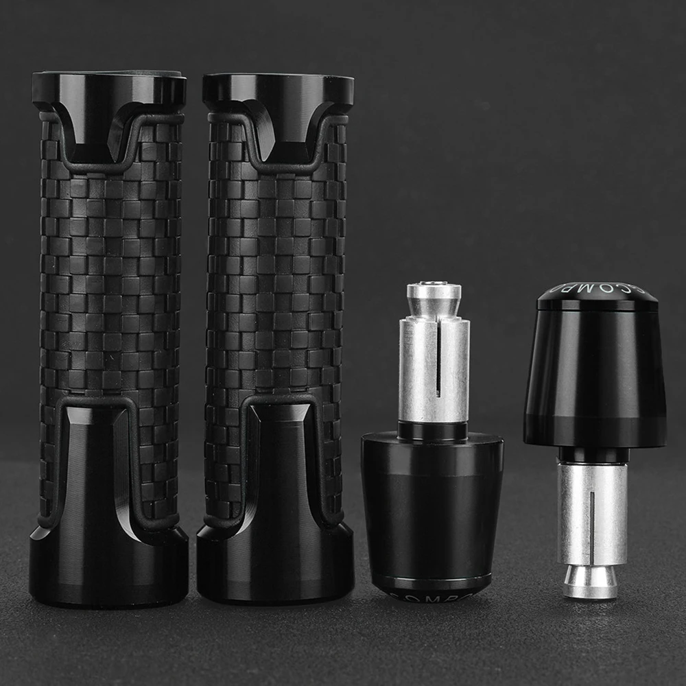 

For YAMAHA VMAX 1200 1700 V-MAX V MAX 1200 1985-2016 2008 2007 2006 Motorcycle Handlebar Grips Handle grip Ends Plug Slider Cap