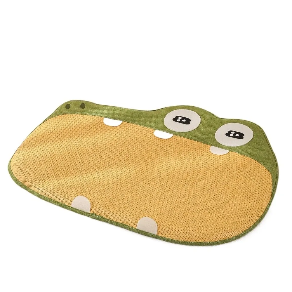 

Cat Bed Animal Shaped Cat Cooling Pad Breathable Non-slip Pet Cool Mat Cartoon Soft Dog Nest Hot Weather