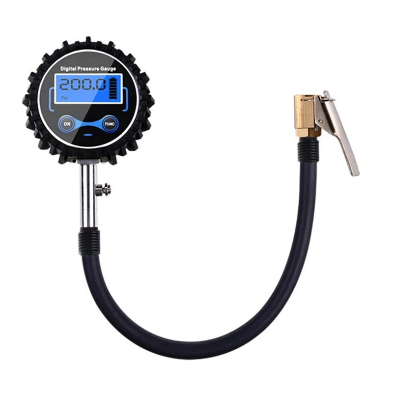 3-200PSI Digital Tire Tire Pressure Gauge Pressure Gauge To Quickly Measure The Pressure Of Car Tires