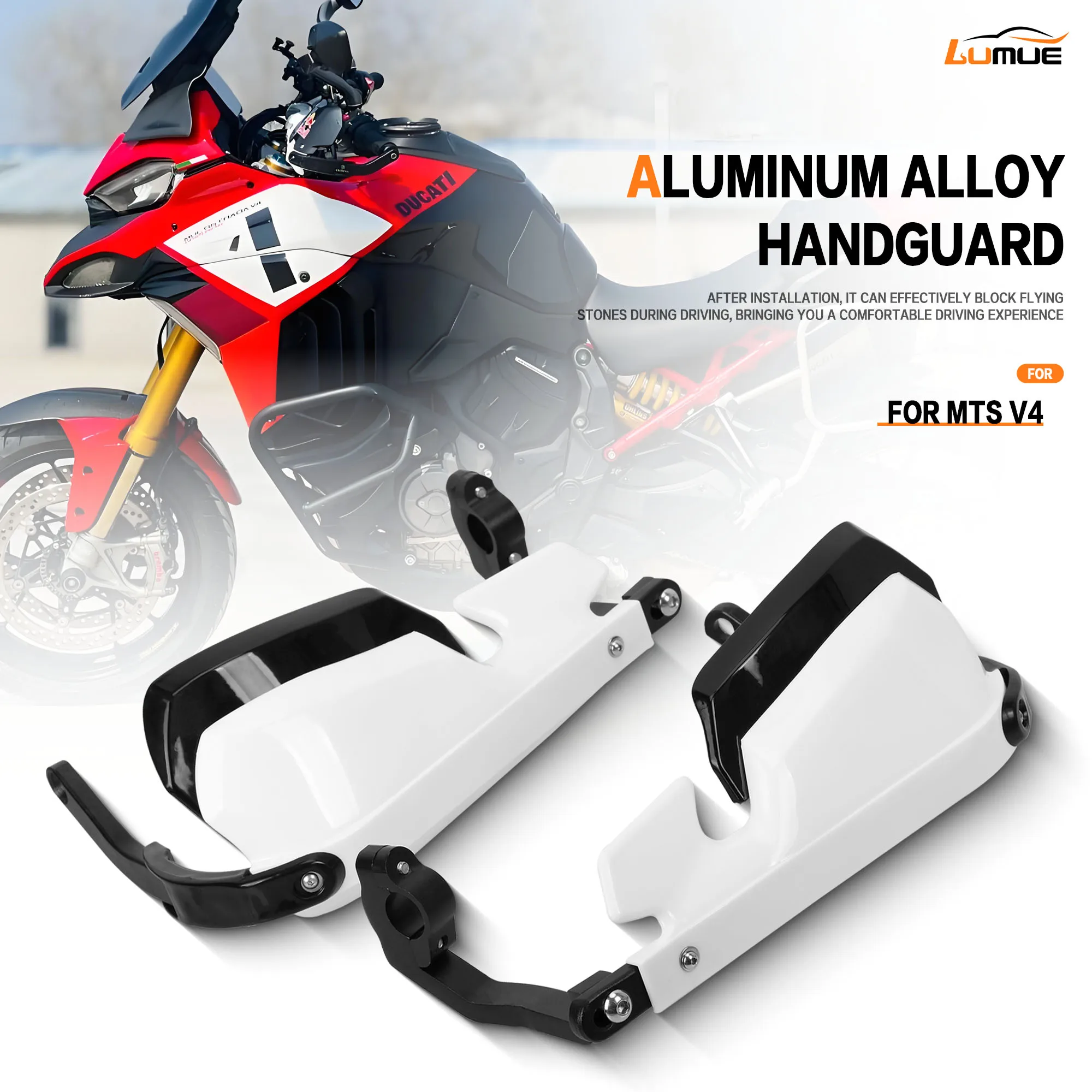 

For DUCATI MTS V4 mtsV4 Motorcycle Hand Guards Lever Protector Handlebar new aluminum alloy Handguard