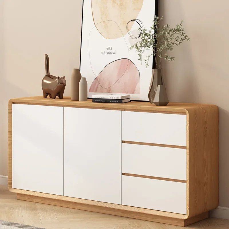 Living Room Cabinet Cabinets To Store Multifunction Multi-purpose Shelf Armoires De Salon Home Furniture Drawer Type Storage Box