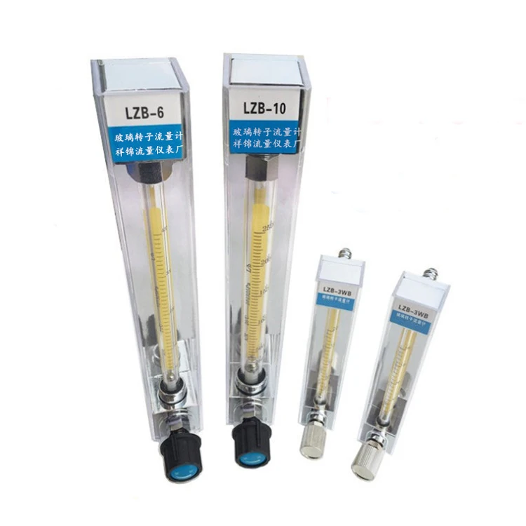 

Glass Rotor Flow Meter Lzb-3wb Lzb-4wb Lzb-6wb Lzb-10wb Regulating Valve Glass Float Flowmeter