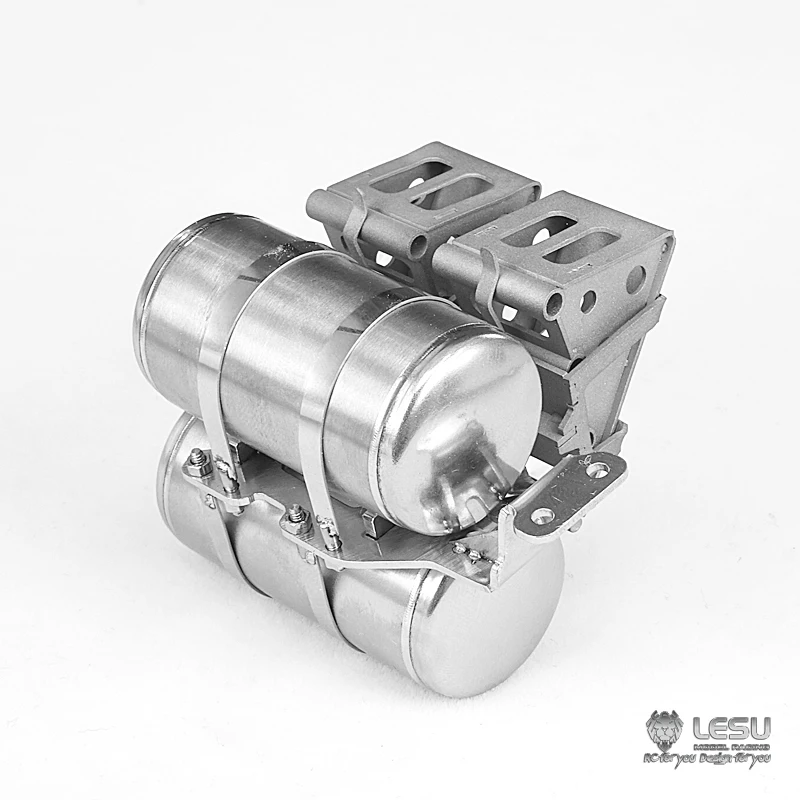 LESU G-6186-B 1/14 modèle de camion Double roue de réservoir de gaz Kit antidérapant garniture latérale modifiée universelle GLKU RC modèle magasin