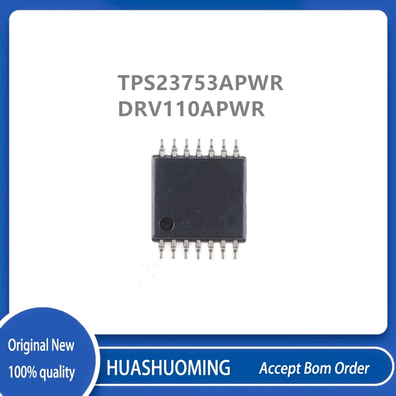 10Pcs/Lot  T23753A TPS23753A TPS23753APWR DRV110APWR DRV110A DRV110 110A SOP14