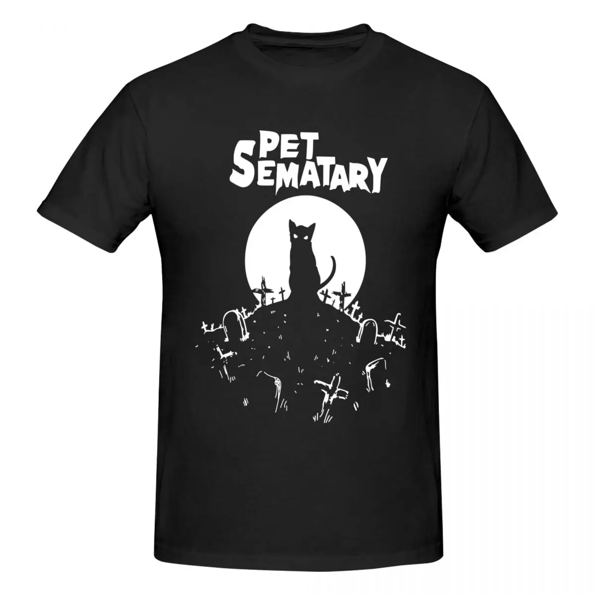 

Pet Sematary Horror Movie Awesome T Shirts Graphic Y2K Gifts Short Sleeve T Shirts For Men Women Clothes
