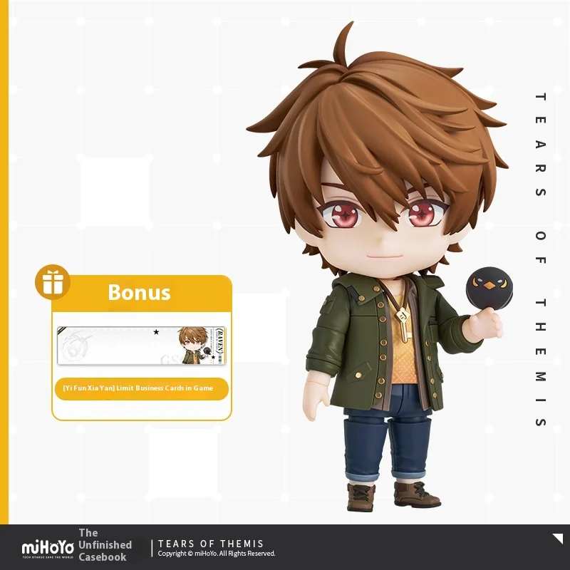 

miHoYo Genuine Tears Of Themis Lukepearce Artem Wing Gk Movable Action Figures Game Peripheral Vyn Marius Collection Toy Gift