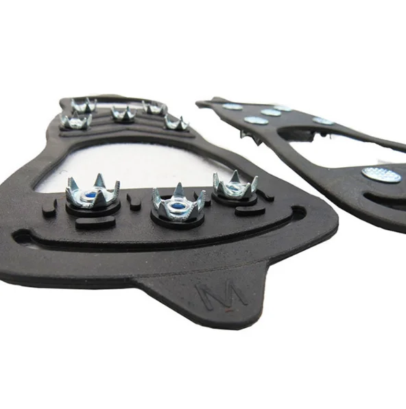 1 pcs Anti-Slip Ice Cleats, Winter Snow Shoe Grips with Metal Spikes