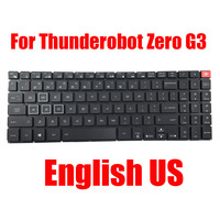 US Keyboard For Thunderobot Zero G3 JT009K00BRU JT009X00DRU JT009V00DRU JT009Q00BRU JT009U00BRU JT009J00BRU JT009L00BRU JT009N00