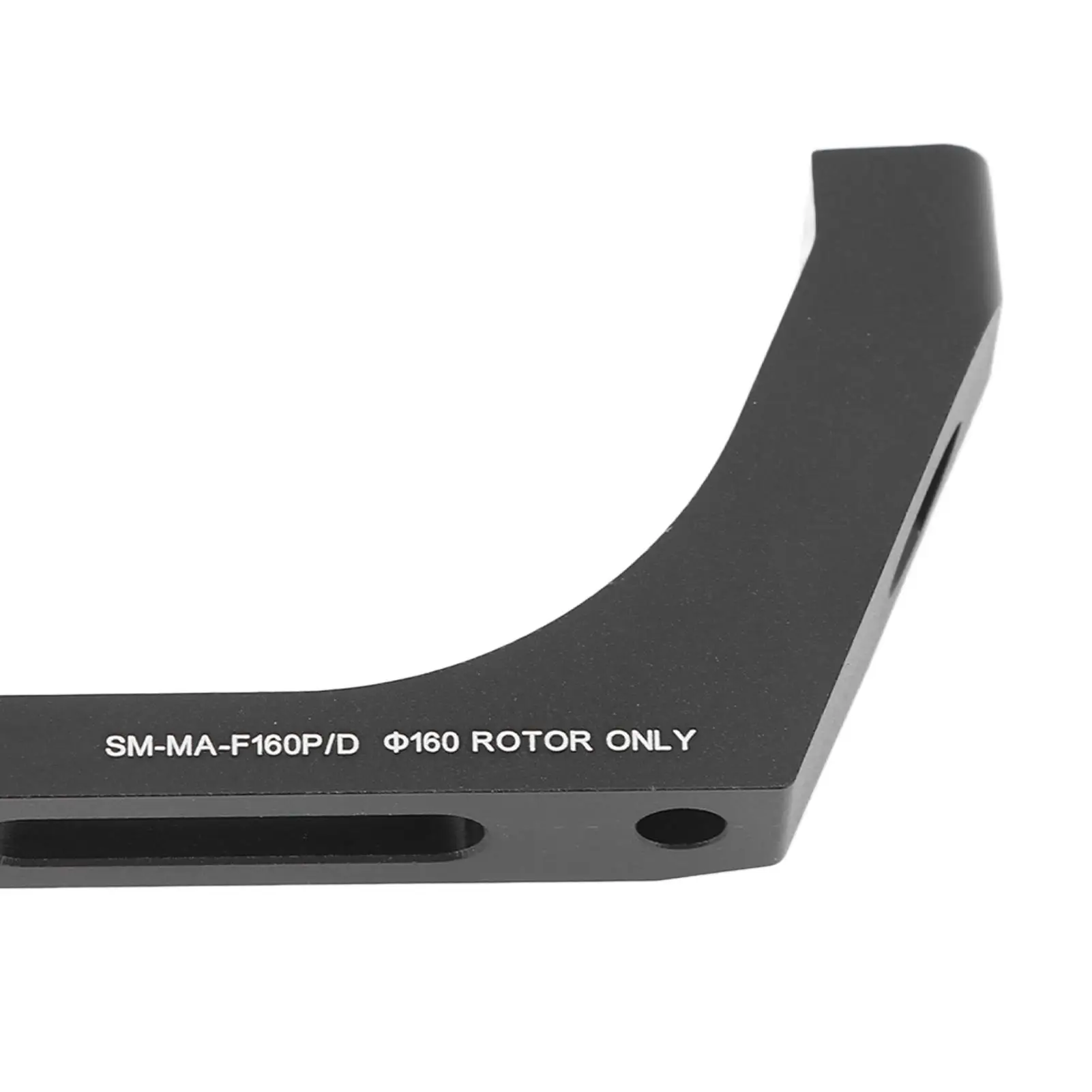 for 160mm Bike Disc Brake Adapter Bracket - High Strength Aluminum Alloy, Easy Install, Smooth Polished Finish