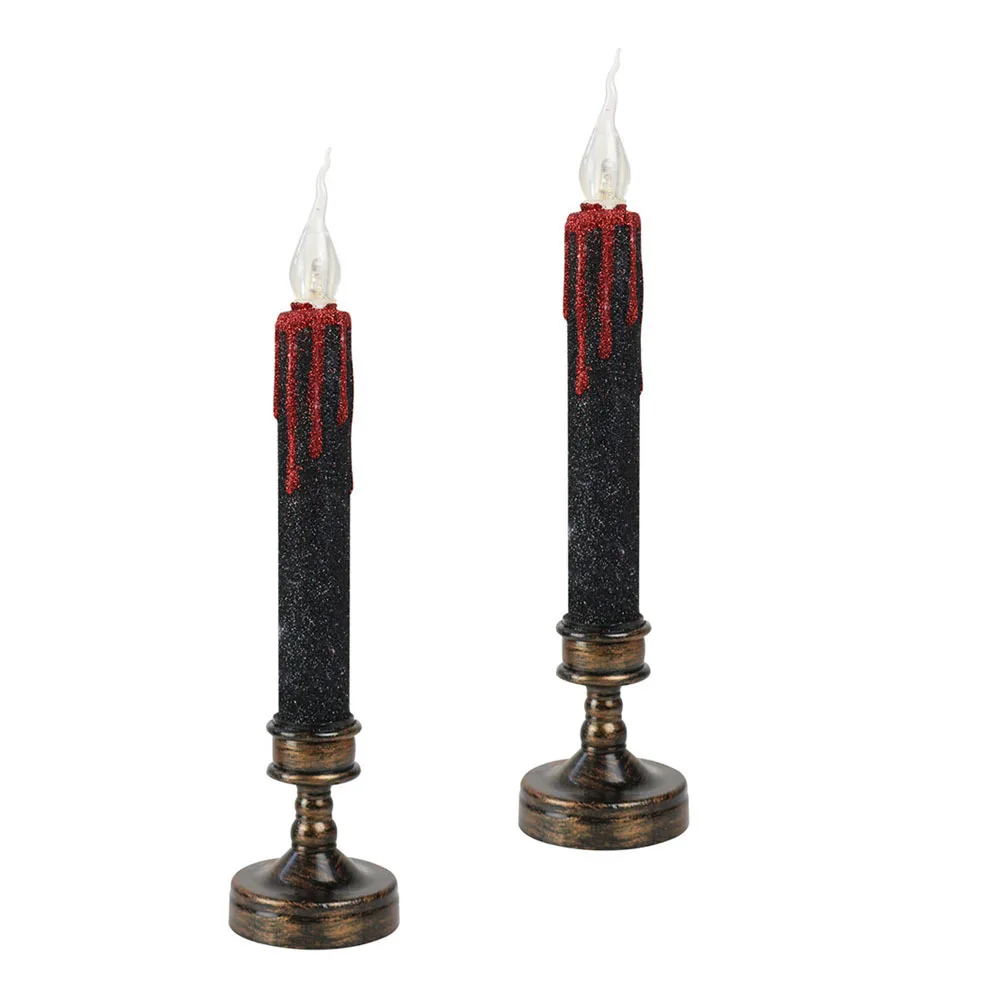 2 قطعة ضوء LED متوسط الحجم مصابيح ديكور الهالوين إضاءة المهرجانات الدافئة لإضاءة المهرجانات