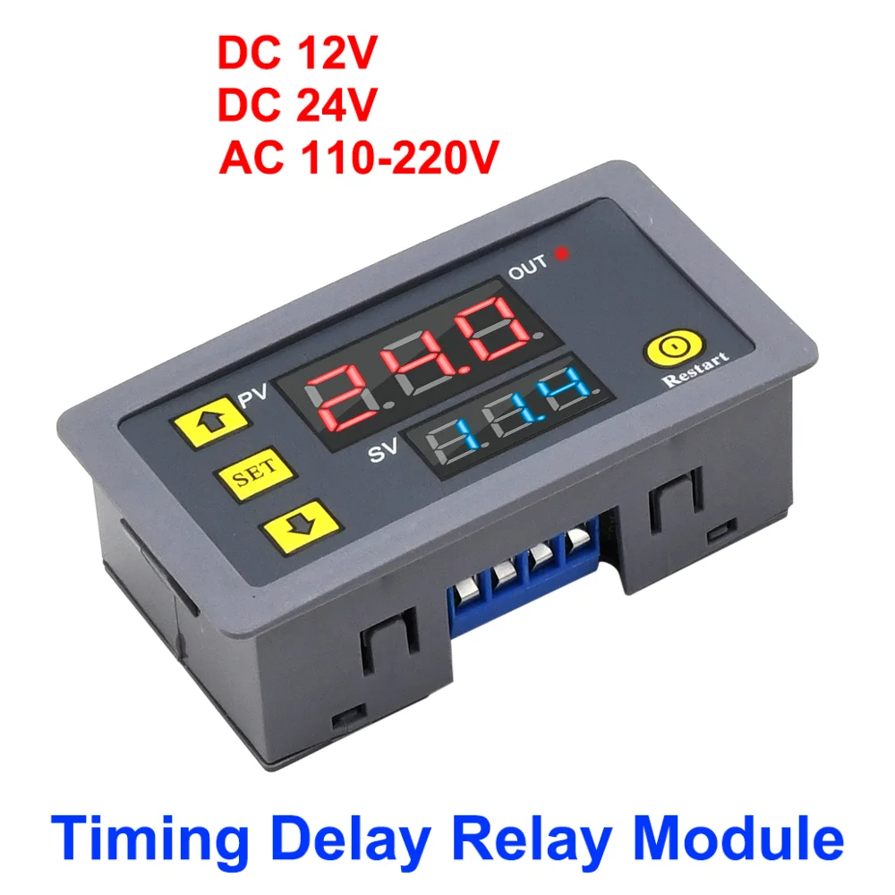 30cPCS T3230 AC110-220V Digital Time Delay Relay