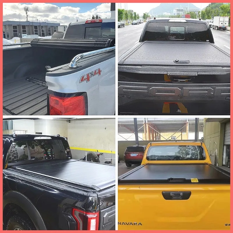 

Soft Tri-Folding Tonneau Cover for 2015-2024 Chevy Colorado/Canyon 5' Short Bed, Rolling Shutter Accessories