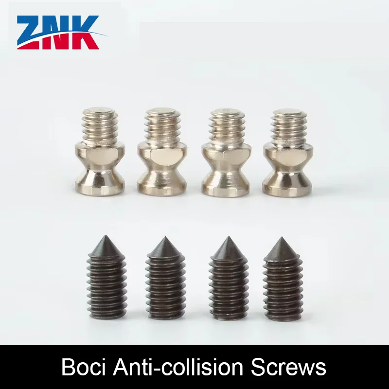 ZNK Black King Kong Laser Head Anti-collision Screws, 6 Series Cutting Head Fastening Screw Accessories