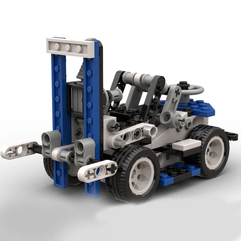 

87PCS MOC Forklift Technic Building Blocks DIY Construction Vehicle Model Toy Set for Kids Engineering Fun