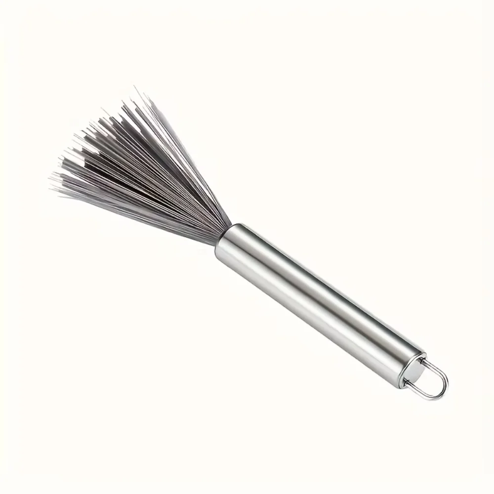 1Pc Wall Hanging Long Handle Cleaning Brush, Multifunctional Crevice Dust Cleaner, Fan Dust Remover Household Gap Cleaning Tool