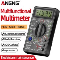 ANENG DT830B Multimeter Tester Handheld Multimetre Digital Multimeters Professional Multi Meter Multimetro Ohm Maltimeter Tools