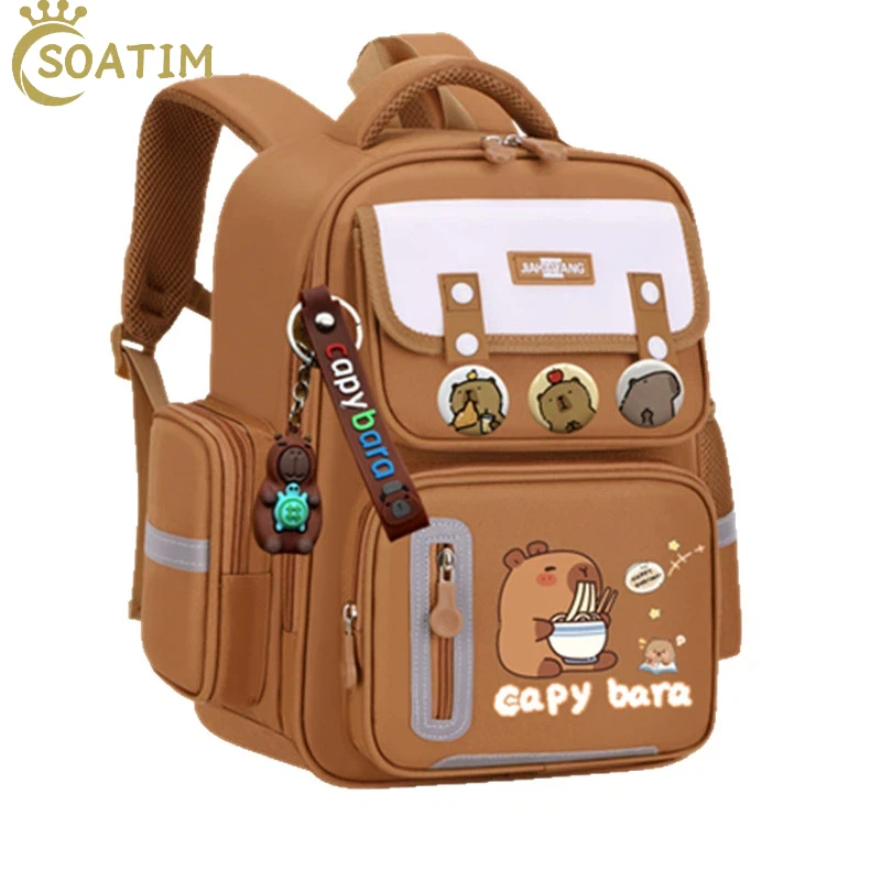 Children Orthopedics School Bags Kids Backpack Primary Schoolbag For Girls Boys Waterproof Backpacks BookBag Mochila