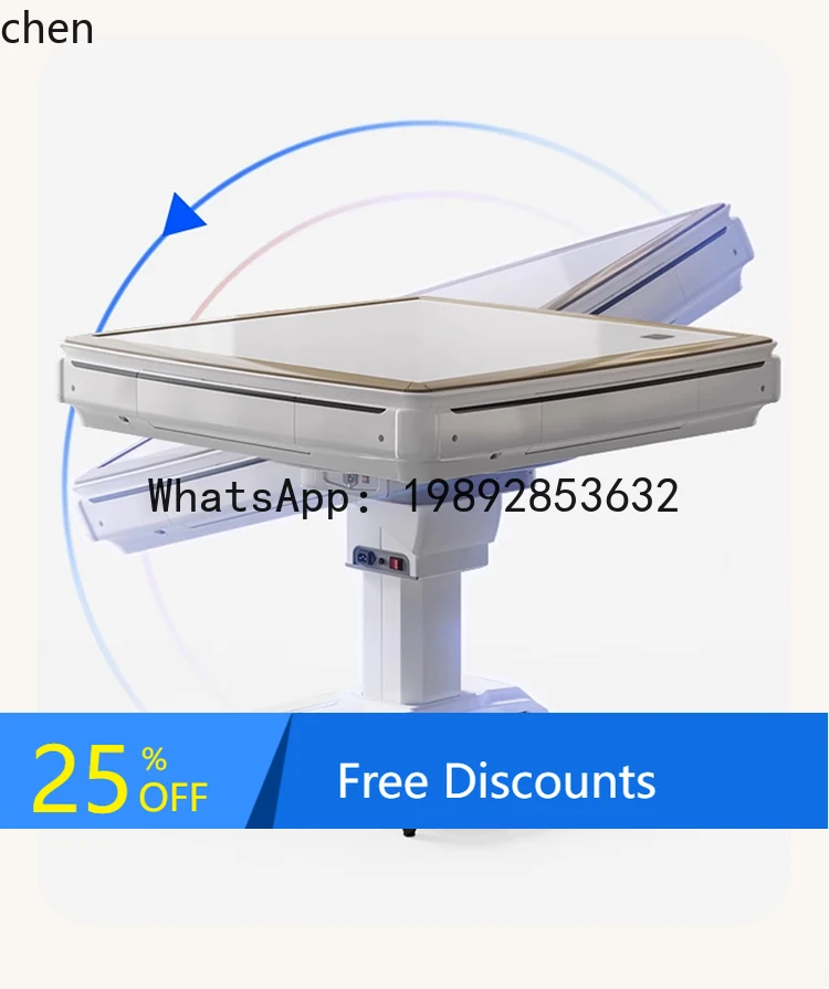 YFY Fully Automatic Home Dual Drive Electric Mahjong Table Foldable Small Mini Electric Mahjong Table All-in-One Machine