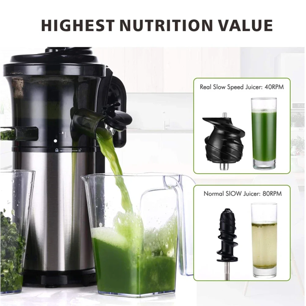 draagbare nama J2 slow juicer oranje machine met BPA-vrij