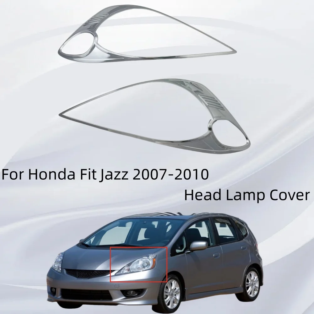 

Hight-quality Car Exterior Head Lamp Cover Car Stickers For Honda Fit Jazz 2007 2008 2009 2010 Cars Accessories