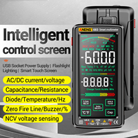 ANENG 683 6000 Counts Large Touch Screen Digital Multimeter Smart Anti-burn Rechargeable Universal Meter VA Reverse Display NCV