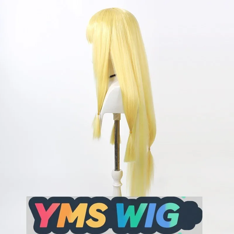 [YMS WIG] شعر مستعار مدفون صديق سالي آي كوس أصفر محاكاة فروة الرأس نموذج تشكيل طويل الانبعاث