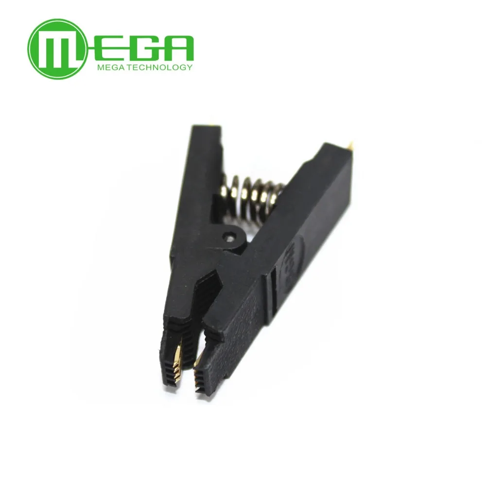 10pcs/lot Programmer Testing Clip SOP8 SOP SOIC 8 SOIC8 DIP8 DIP 8 Pin IC Test Clamp