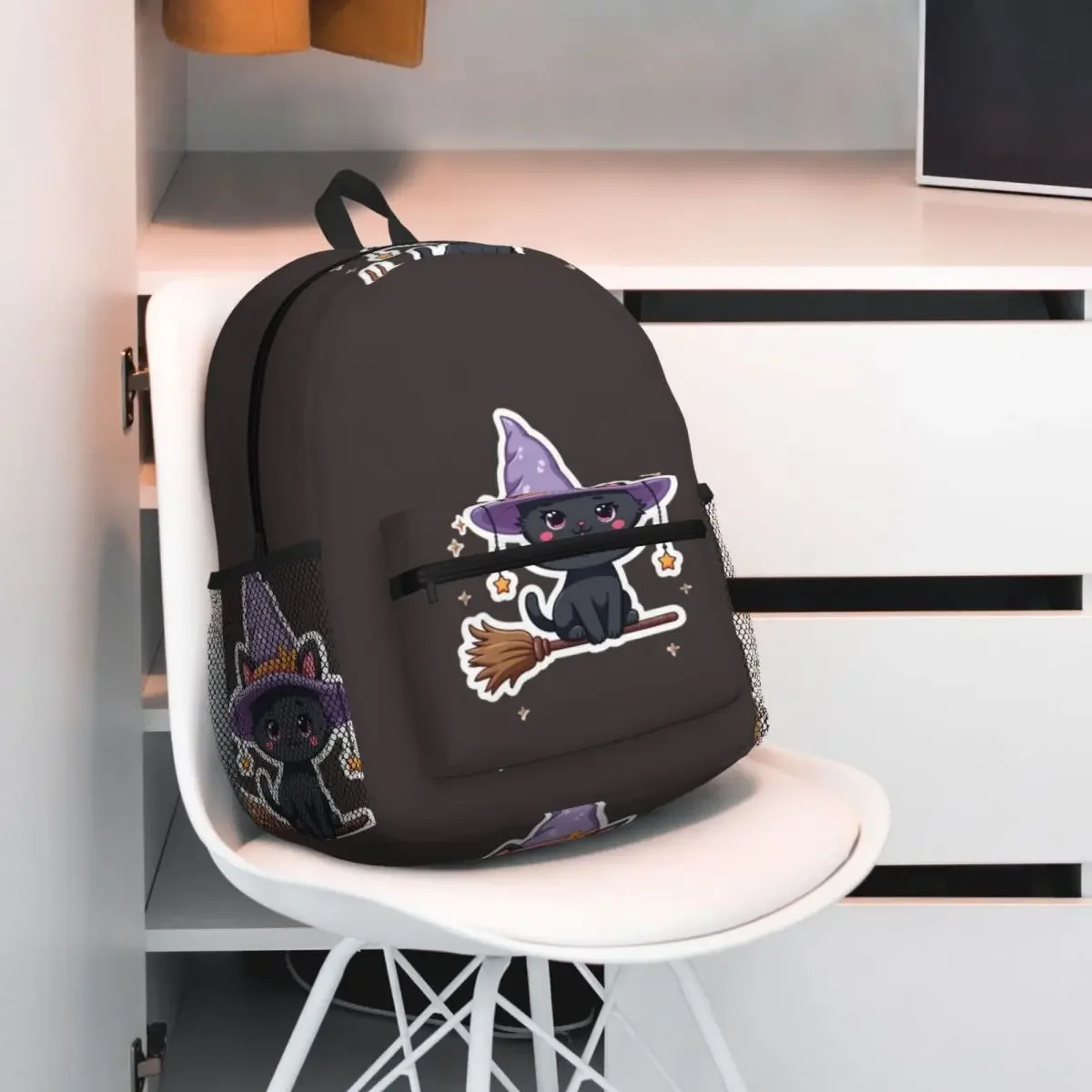 

Дружественная шляпа ведьмы, милый пастельный кавайный рюкзак на Хэллоуин, детский рюкзак, школьная сумка, сумки на плечо для мужчин и женщин