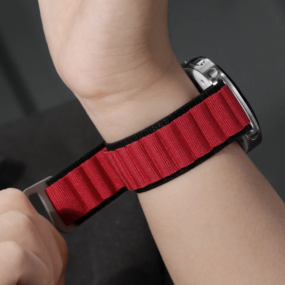 Alpine Loop for Samsung Galaxy Watch 9 8 Strap 44mm 40mm Accessories Sport Nylon Bracelet Correa Galaxy Watch 8Classic Band 46mm